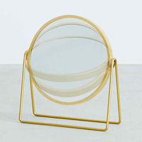 永井興産 3倍鏡付卓上ミラーL LINO（リノ） NK-253GD 1個