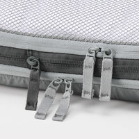 無印良品 ポリエステル仕分けケース圧縮タイプ グレー M 約26×40×10cm 良品計画