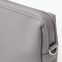 無印良品 自由に組み合わせられる収納ケース 長方形 薄型大 ミディアムグレー 約22×2.7×15cm 良品計画