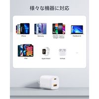 VOLTME 充電器 30W TypeC+15W TypeA ホワイト V2098 1点