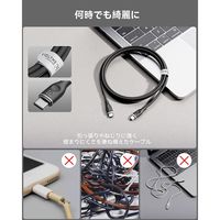 VOLTME ナイロン 充電ケーブル USB-C&USB-C 100W 1m C2166 1点