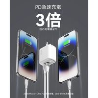 VOLTME 充電器 35W、18W TypeC×2 ホワイト 折りたたみ式 V2138 1点