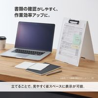 セキセイ クリップボード スタンド式 発泡美人 A4 ホワイト FB-2126-70 1冊