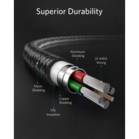 Anker 高耐久ナイロン USBーC & ライトニング ケーブル 1.0m A8622012 1個