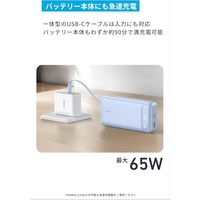 モバイルバッテリー Anker Power Bank(20000mAh、87W、USBーCケーブル) A1383N21 1個
