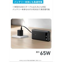 モバイルバッテリー Anker Power Bank(20000mAh、87W、USBーCケーブル) A1383N11 1個