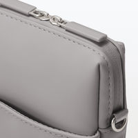 無印良品 自由に組み合わせられる収納ケース 長方形 縦型 ミディアムグレー 約9.5×2.7×17cm 良品計画