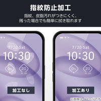 iPhone16 Plus ガラスフィルム 覗き見防止 上下左右360°視線ブロック PM-A24BFLGGPF エレコム 1個（直送品）