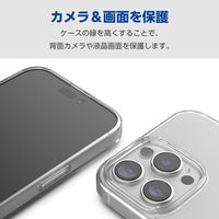 iPhone16 Pro Max ケース ハイブリッド 衝撃吸収 クリア PM-A24DHVCKCR エレコム 1個