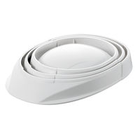 【防災ヘルメット】 加賀産業 アクリルパーテーションアップサイクル オサメット KGO-AP-01 1個