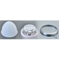 パーマンコーポレーション マーカー ランプ LED シリコンレンズ ブルー DC12/DC24V 防水 1167455000 1個（直送品）