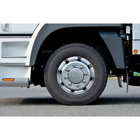 パーマンコーポレーション ホイルセンターキャップ 日野 大型トラック フロント 19.5インチ 1276200000 1個（直送品）