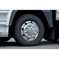 パーマンコーポレーション ホイルセンターキャップ 三菱ふそう 大型トラック フロント 19.5インチ 1278200000 1個（直送品）