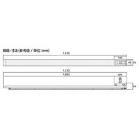 パーマンコーポレーション パレットローダー ステンレス 全長1120mm 5119710000 1個（直送品）