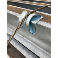 パーマンコーポレーション Lコーナー ワイヤー用 スチール 6510950000 1個（直送品）