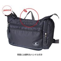 スワン　ショルダーバッグ　ブラック　1310　1個（直送品）