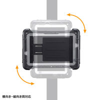 サンワサプライ 産業用タブレットホルダー VEH-TBHLD1 1個（直送品）