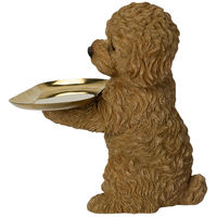 ウービア トイプードルの小物置き(マグネットで取り外し可能皿) H24110 1個（直送品）