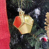 【軒先渡し】ストア・エキスプレス　木製ベース スリムクリスマスツリーセット レッド　高さ150×幅66cm　8736-1638　1セット（直送品）