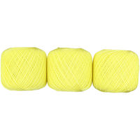 エミーグランデ レース糸 合細 Col.541 イエロー系 50g 約218m 3玉セット EMMY-541 1箱/3玉セット（直送品）