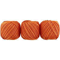 エミーグランデ カラーズ レース糸 合細 Col.172 オレンジ系 10g 約44m 3玉セット EMMYC-172 1箱/3玉セット（直送品）