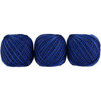 エミーグランデ カラーズ レース糸 合細 Col.355 ブルー系 10g 約44m 3玉セット EMMYC-355 1箱/3玉セット（直送品）