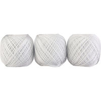 エミーグランデ カラーズ レース糸 合細 Col.801 ホワイト系 10g 約44m 3玉セット EMMYC-801 1箱/3玉セット（直送品）