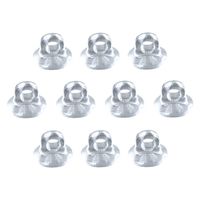 パジコ(Padico) UVレジン パーツ材料 クリアボタン足 10個入 403399 PDC403399 1袋10個入/10袋(バラ合（直送品）