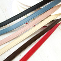 日本紐釦貿易 合皮スムーステープ アイボリー 幅約15mm 4mカット切り売り PLT1015-IV-4M 1枚（直送品）