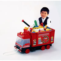 錦化成 おもちゃ箱 消防車 4460112 1個（直送品）
