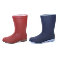 阪神素地 阪神 LB8419 婦人ラバーブーツ S ワイン 1足（直送品）