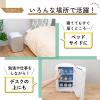 サンコー 自分専用おとしずか冷温庫 10L TKTE24SWH 1台