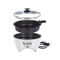 ハック ちょこっと家電 おひとり様グリル鍋 HAC2966 1台