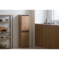 アイリスオーヤマ ウッドペールストッカー 縦型 ナチュラル/ブラック HWPS-300H 1台（直送品）