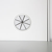 スマイル 木目調スチールロッカー 3連4段12人用 シリンダー錠 ダークブラウン/ホワイト 幅900×奥行515×高さ1790mm 1台（取寄品）