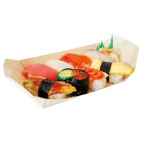 ストリックスデザイン 未晒しペーパー船皿 1袋（50枚入）