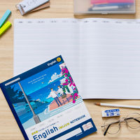 日本ノート 英語ノート 意味順ガイド付 AB判（B5ワイド判） 13段24枚 CF05F13 1セット（1冊×10）