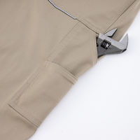 コーコス信岡 T/Cストレッチ オーバーオール モクグレー SS D-769 1着（直送品）