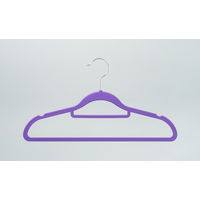 カワタキコーポレーション すべりにくいカラフルハンガー 5色組 1セット（3個）