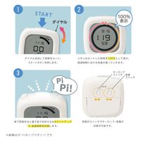 ソニック 時っ感タイマー ペースメイク ラップ機能付 スタディタイマー ライトブルー SP-1118-LB 1個