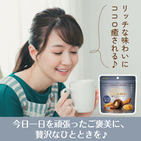 ロッテ プレミアムガーナ 2種のビスキュイトリュフ ＜大粒仕立て＞ 4個 チョコレート