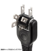 サンワサプライ  火災予防タップ TAP-TSH42BKN2（直送品）