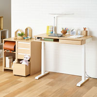 【軒先渡し】コイズミファニテック Fit-in Desk キャビネットシェルフ ナチュラル×ホワイト FDB-710MOWH 1台（直送品）