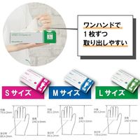 松吉医科器械 マツヨシニトリルグローブ ホワイト L 25326702 MY-7553(L)100マイイリ 1梱(100枚入x40箱)（直送品）