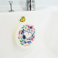 スヌーピー 洗面台クリーナー フラワー フック付 1個 創和