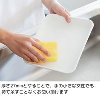 （季節・数量限定）亀の子スポンジ スタンダード 角型 キッチンスポンジ 抗菌・防カビ加工 ツキ 1個 亀の子束子西尾商店