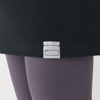 無印良品 ベビー あったか綿 クルーネック半袖Tシャツ ベビー100 黒 良品計画