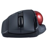 ナカバヤシ 小型Bluetooth静音 5ボタン レーザー式 親指トラックボール ブラック MUS-TBLF225BK 1個