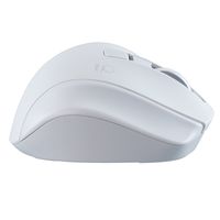 ナカバヤシ 小型無線静音 5ボタン レーザー式 親指トラックボール ホワイト MUS-TRLF224W 1個