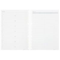 マルマン 【2025年版】リフィル ルーズリーフダイアリー B5 26穴 月間 月曜始まり LD383-25 1冊（直送品）